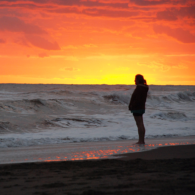 Imagen de nota: Atardecer en Monte Hermoso