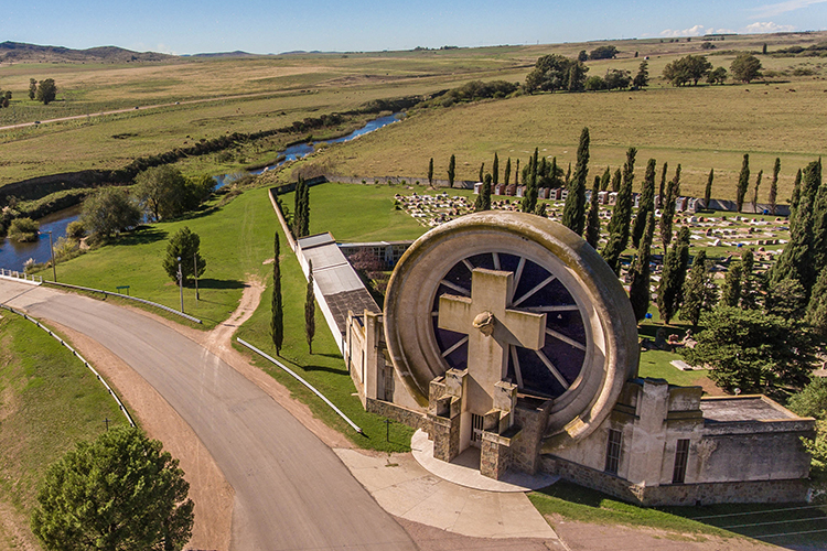 Obras de Francisco Salamone en Tornquist